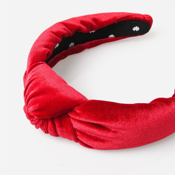 Lele Sadoughi Accessories Nwt Lele Sadoughi Womens Red Velvet